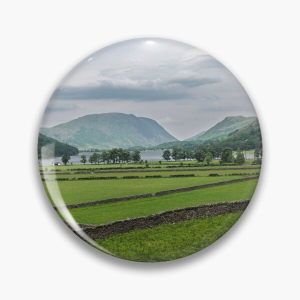 Item preview, Serene Countryside Landscape with Stone Walls and Lake Buttermere designed and sold by David Patterson.
