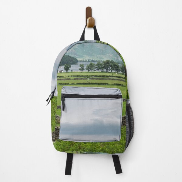 Item preview, Serene Countryside Landscape with Stone Walls and Lake Buttermere designed and sold by David Patterson.