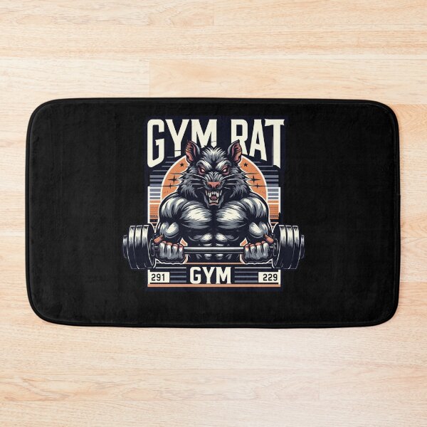 Item preview, The Relentless Gym Rat designed and sold by DarylWelsh2024.