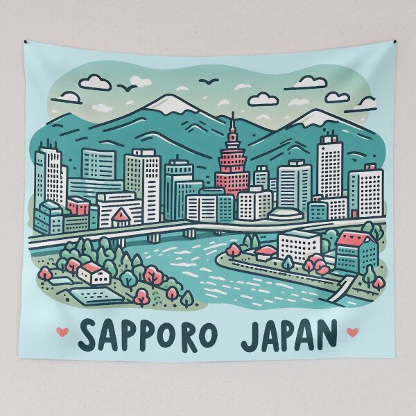 Item preview, Sapporo Japan  designed and sold by PaintMeWorld.