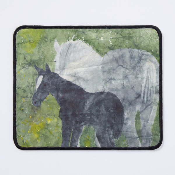 Item preview, New Foal out to Pasture with Mom designed and sold by The Elderberry Blossom.