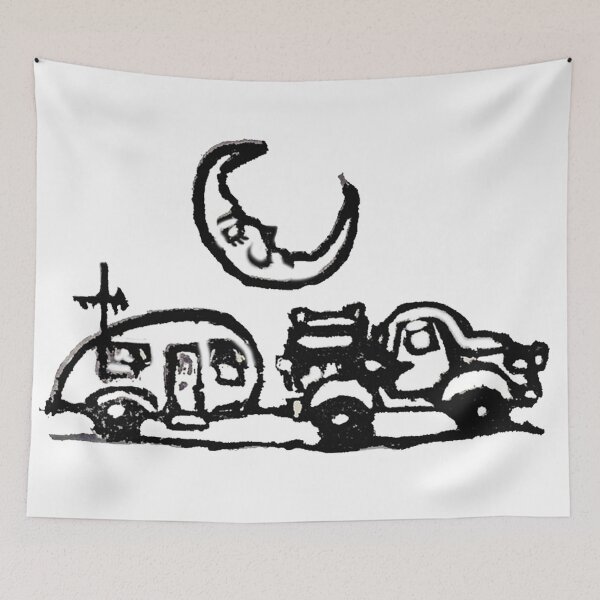 Item preview, The Truck, The Trailer, And The Moon designed and sold by pinkyjainpan.