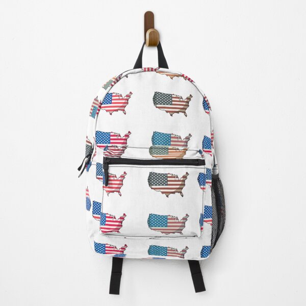 Item preview, American Flag USA Map designed and sold by Paper Drip.