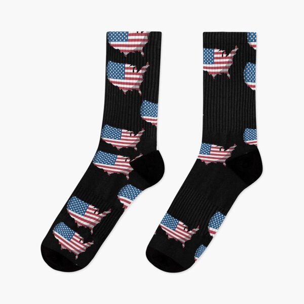 Item preview, American Flag USA Map  designed and sold by Paper Drip.