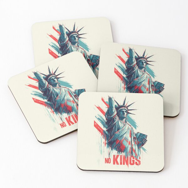 Item preview, NO KINGS Statue of Liberty designed and sold by blackdogshop.