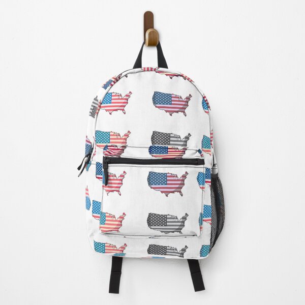 Item preview, American Flag USA Map designed and sold by Paper Drip.