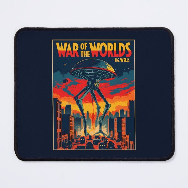 Item preview, A Vintage Poster of The War of the Worlds by H.G.Wells designed and sold by GoodOldVintage.