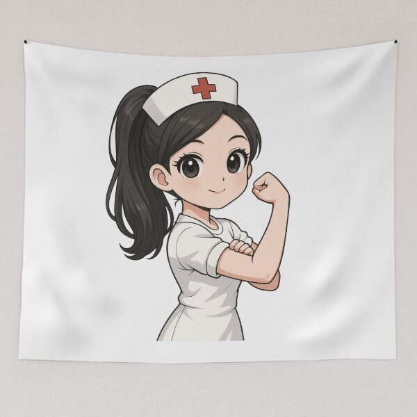 Item preview, Strong and Kind Nurse | Healthcare Hero designed and sold by panchoflex.
