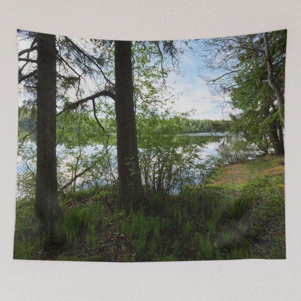 Item preview, Trees by the lake. Taulajarvi 2025 designed and sold by Jouko Lehto Photography.