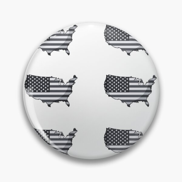 Item preview, American Flag USA Map  designed and sold by Paper Drip.