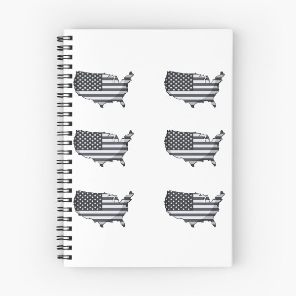 Item preview, American Flag USA Map designed and sold by Paper Drip.