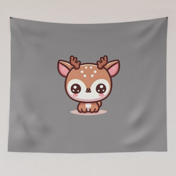 Item preview, Kawaii Deer designed and sold by ArtistEmbrace.