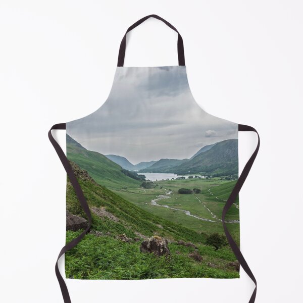 Item preview, Serene Valley Landscape view of Lake Buttermere designed and sold by David Patterson.