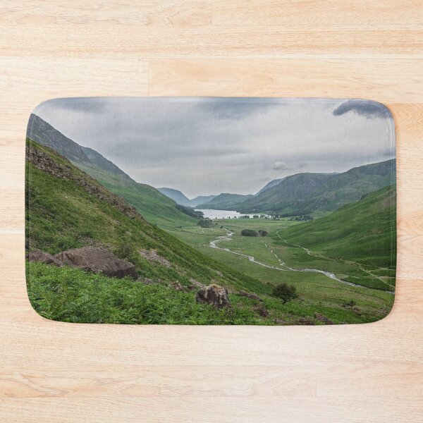 Item preview, Serene Valley Landscape view of Lake Buttermere designed and sold by David Patterson.
