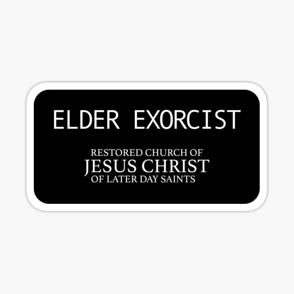 Item preview, Elder Exorcist designed and sold by Generally Unquotable.