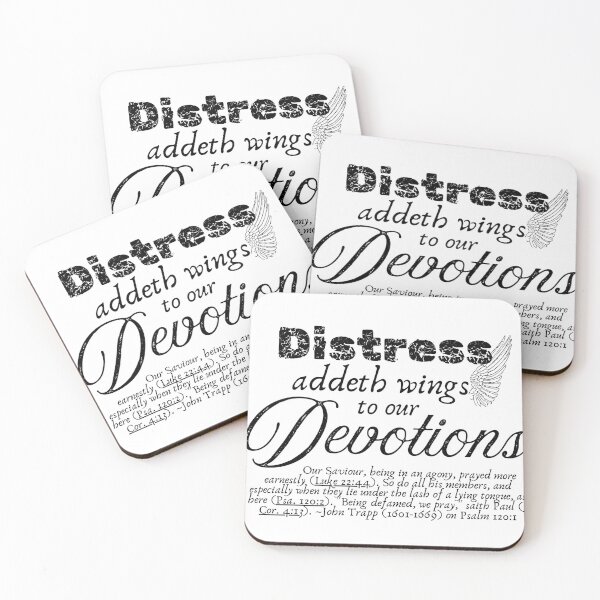 Item preview, Distress adds wings to  our devotions (complete) - John Trapp designed and sold by stella literarium.