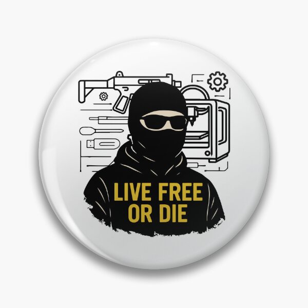 Item preview, Live Free or Die JStark designed and sold by storelibertys.