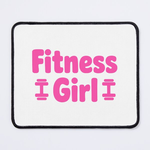Item preview, Fitness Girl! Hot Pink Gym Girly designed and sold by PMCreative.