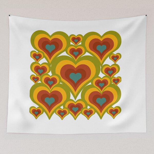 Item preview, Multi Colored Heart Design designed and sold by Dimamzo12.