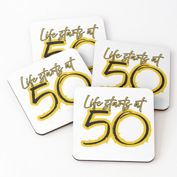Item preview, Life starts at 50 designed and sold by Pezlos.