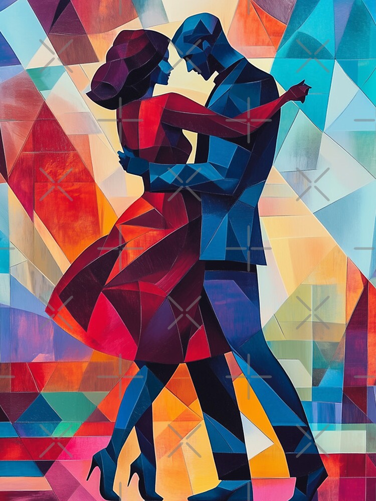 Thumbnail 4 of 4, iPhone Case, Abstract Couple Dancing designed and sold by Rtymer.
