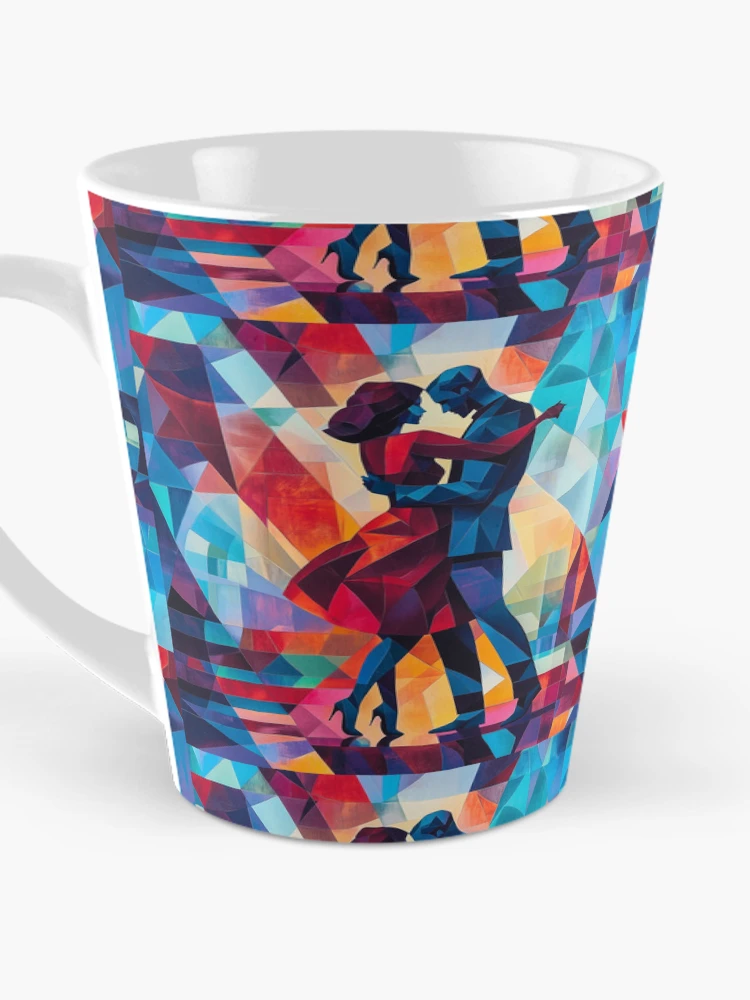 Thumbnail 3 of 4, Coffee Mug, Abstract Couple Dancing designed and sold by Rtymer.