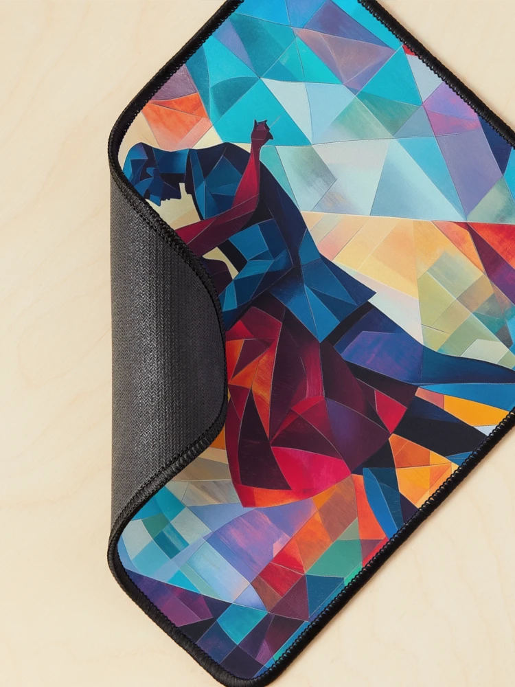 Thumbnail 2 of 5, Mouse Pad, Abstract Couple Dancing designed and sold by Rtymer.