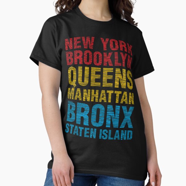 Item preview, New York Brooklyn Queens Manhattan Bronx Staten Island designed and sold by ProjectX23.