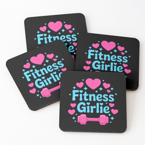 Item preview, Fitness Girlie! Pink Gym Girl designed and sold by PMCreative.