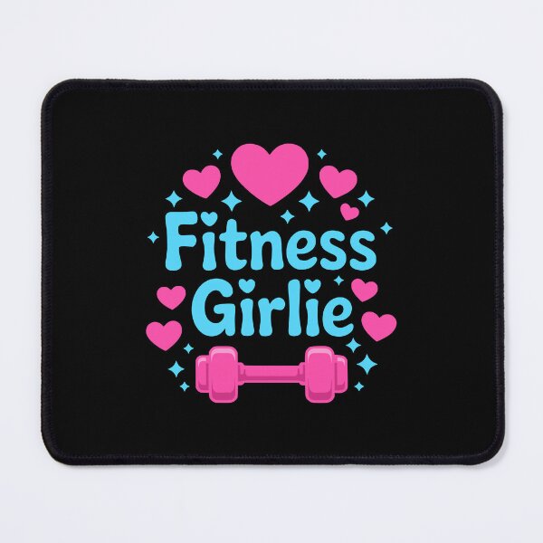 Item preview, Fitness Girlie! Pink Gym Girl designed and sold by PMCreative.