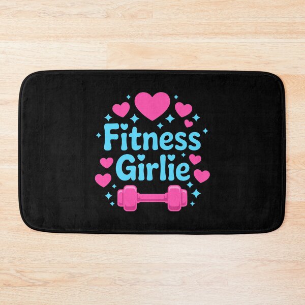 Item preview, Fitness Girlie! Pink Gym Girl designed and sold by PMCreative.