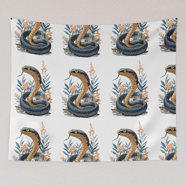 Item preview, Animal Print Pattern (Snake) designed and sold by PatronesKawai.