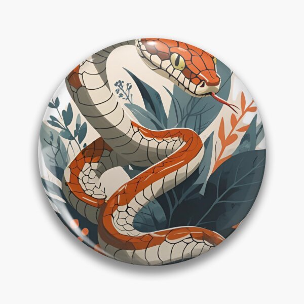 Item preview, Animal Print Pattern (Snake) designed and sold by PatronesKawai.
