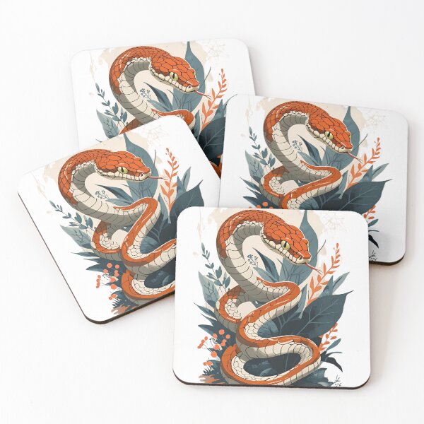 Item preview, Animal Print Pattern (Snake) designed and sold by PatronesKawai.