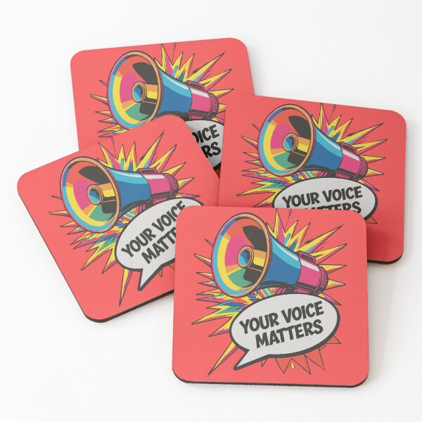 Item preview, Your Voice Matters designed and sold by After De Moment.