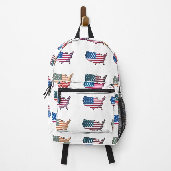 Item preview, American Flag USA Map designed and sold by Paper Drip.