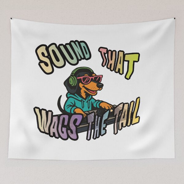 Item preview, Sound That Wags the Tail - DJ Dog designed and sold by Spelldream Essence.