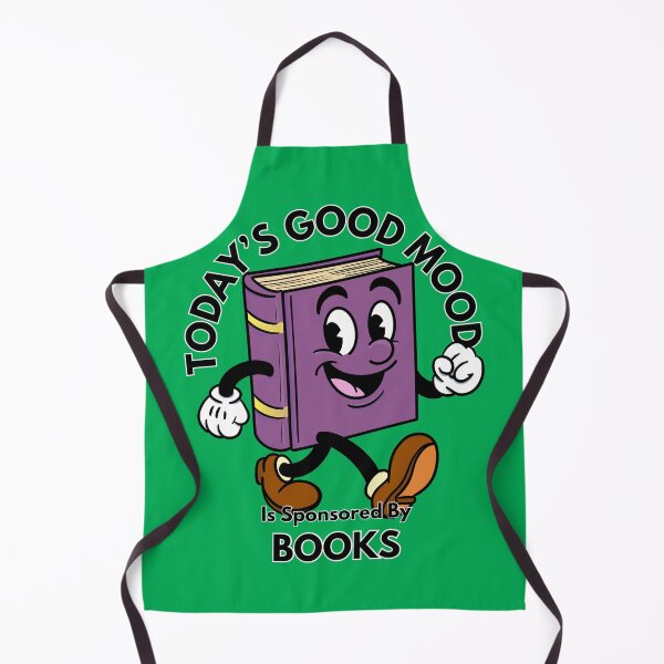 Item preview, Today’s Good Mood Is Sponsored By Books designed and sold by Kate Miller Illustrator.