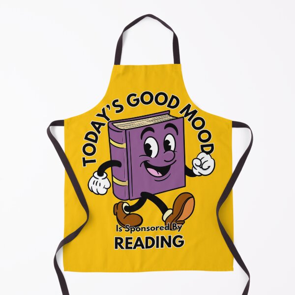 Item preview, Today’s Good Mood Is Sponsored by Reading designed and sold by Kate Miller Illustrator.