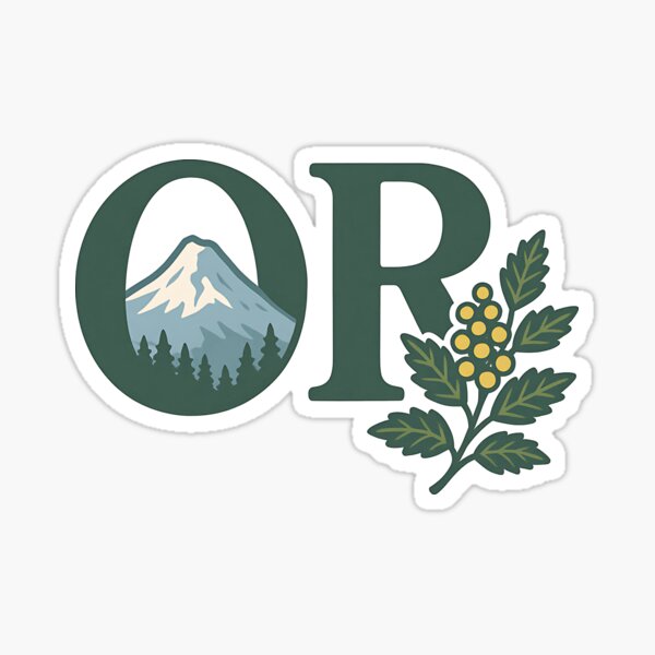 Artikel-Vorschau von Oregon im Freien, designt und verkauft von Out Playing Hooky.