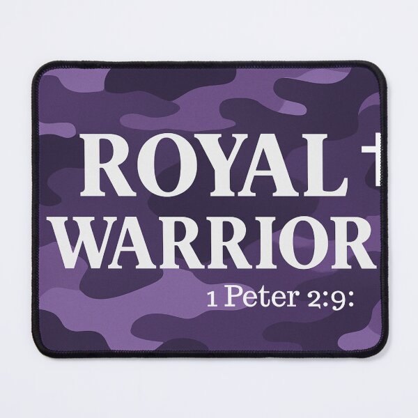 Item preview, Royal Warrior | Purple Camo Faith Design designed and sold by Dimamzo12.