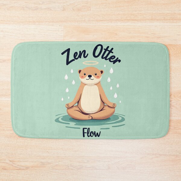Item preview, Zen Otter Flow designed and sold by Code Pet sometimes Sleep.