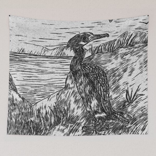 Item preview, Cormorant designed and sold by pinkyjainpan.