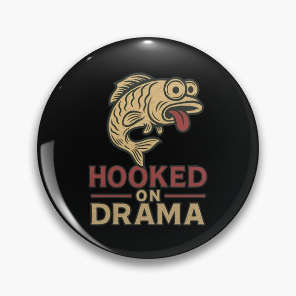 Item preview, Hooked on Drama – Wiggly Fish Edition designed and sold by ALITOPRINCE.