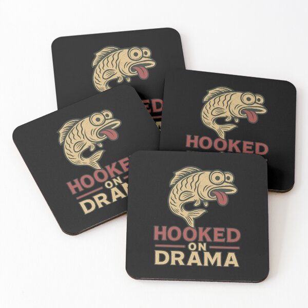 Item preview, Hooked on Drama – Wiggly Fish Edition designed and sold by ALITOPRINCE.