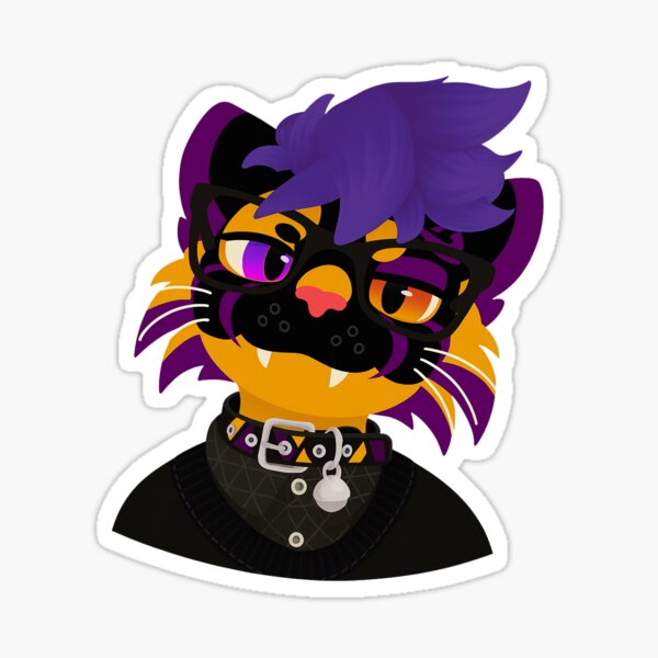 Item preview, Grape the VRCat designed and sold by SnakeVenomPlayz.