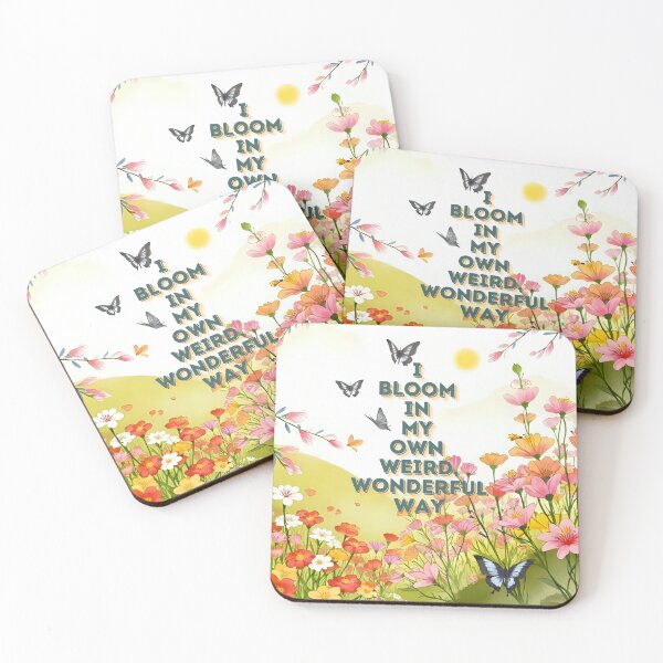 Item preview, Bloom In My Own Weird, Wonderful Way – Self-Love Affirmation designed and sold by Paws and Ink Art.