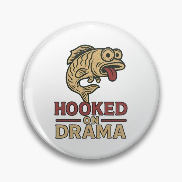 Item preview, Hooked on Drama – Wiggly Fish Edition designed and sold by ALITOPRINCE.