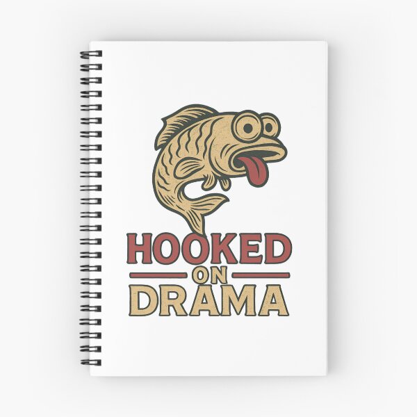 Item preview, Hooked on Drama – Wiggly Fish Edition designed and sold by ALITOPRINCE.