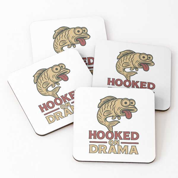 Item preview, Hooked on Drama – Wiggly Fish Edition designed and sold by ALITOPRINCE.